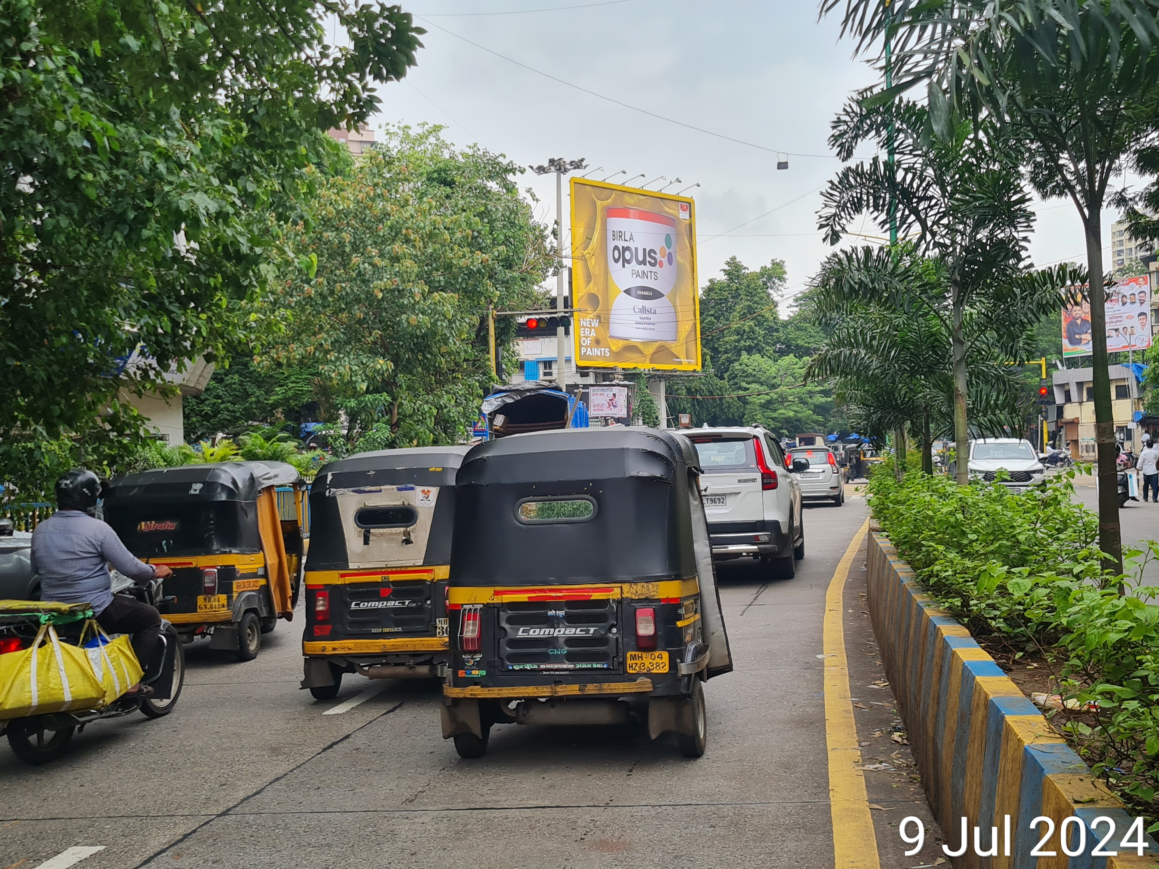 Khopat Junction  hoarding